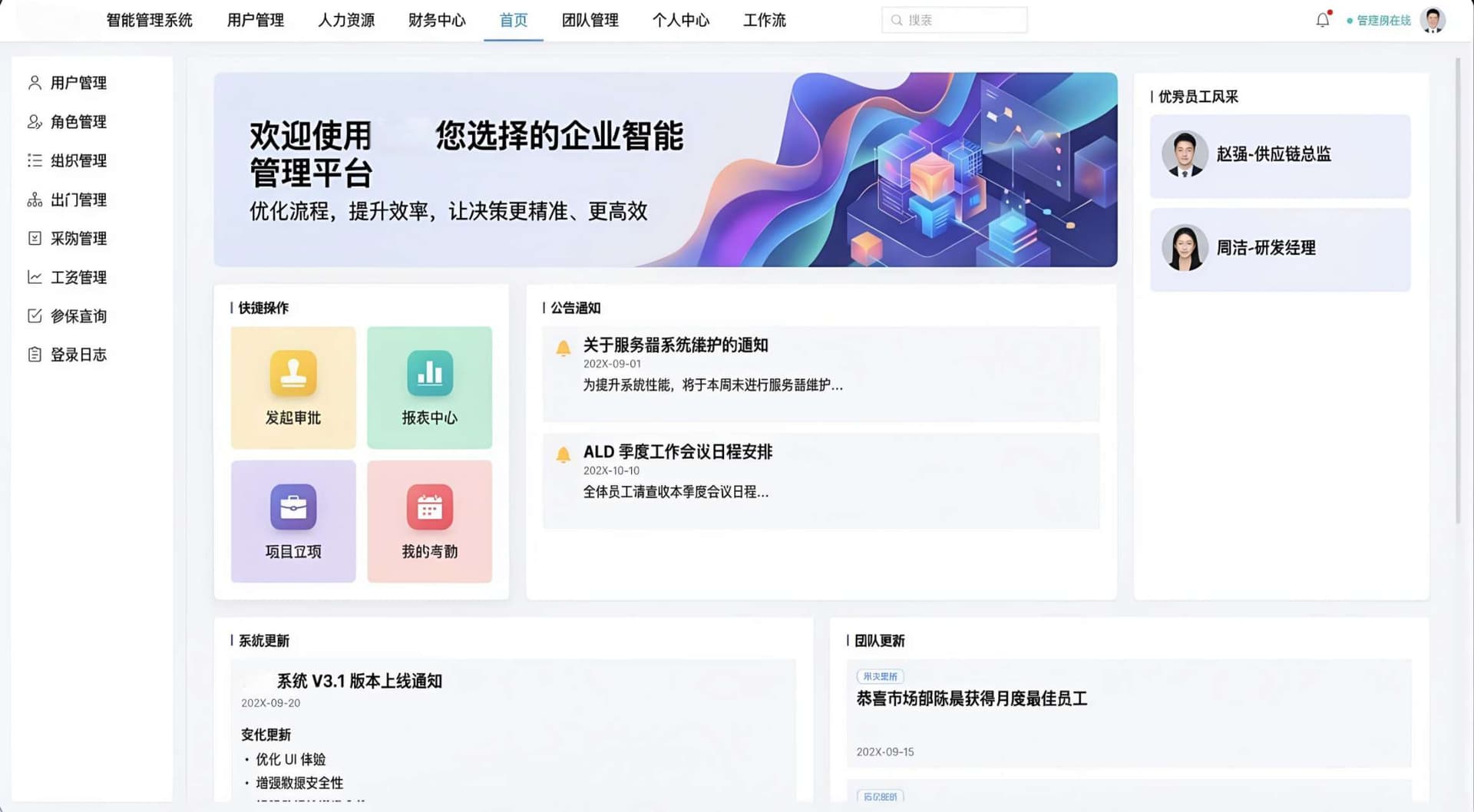 企业数智化管理系统